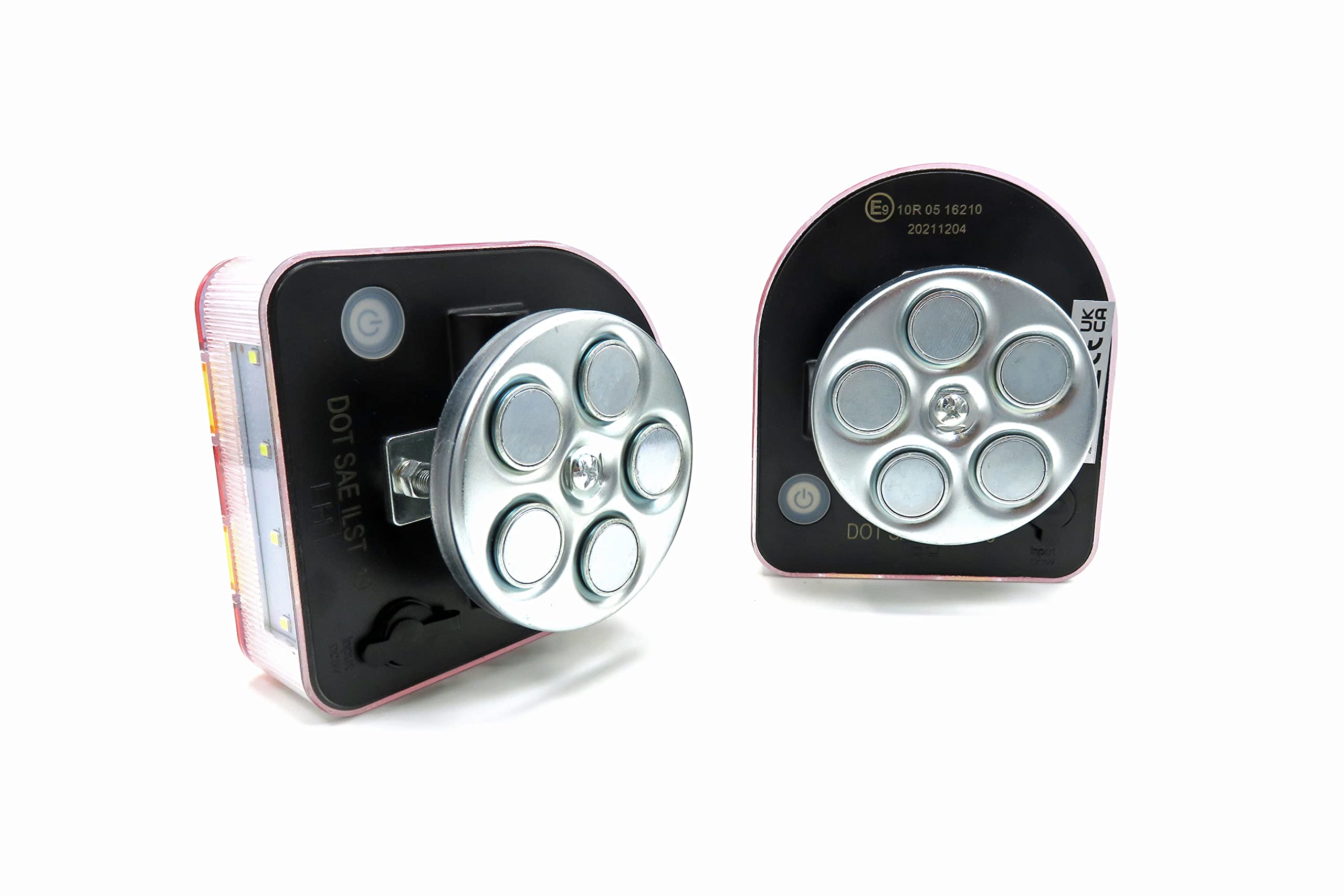 Connix LED Magnetic Wireless Towing Light Kit Farm Tractor 7 Pin